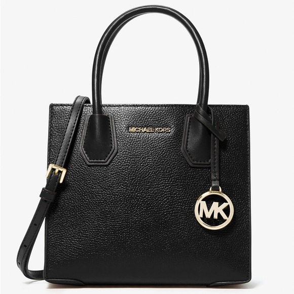 NEW‎ | Michael Kors Mercer Medium Pebbled Leather Crossbody Bag - Picture 1 of 3